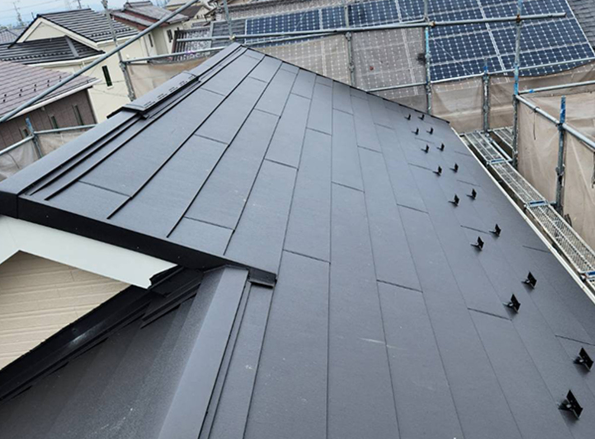 リフォーム後の屋根