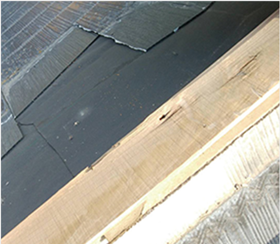 コロニアルの剥がれ